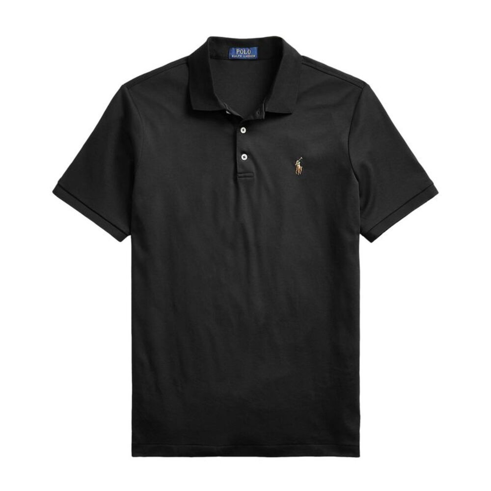 Polo Ralph Lauren Mens Classic Fit Soft Cotton Polo Shirt XL Polo Black - NWT